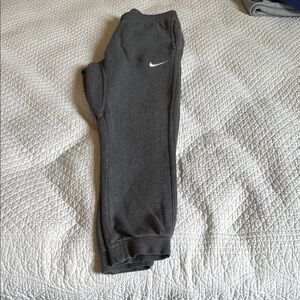 Nike Gray Tapered Sweatpants